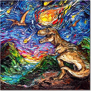 Jurassic Night Posters and Art